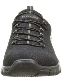 dunkelbraune Turnschuhe von Skechers