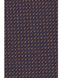 dunkelbraune vertikal gestreifte Krawatte von Seidensticker