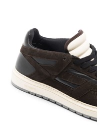 dunkelbraune Wildleder niedrige Sneakers von Represent