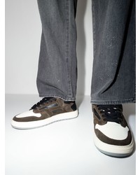 dunkelbraune Wildleder niedrige Sneakers von Represent