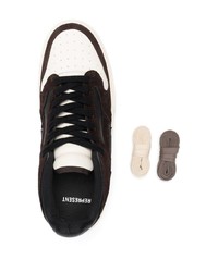 dunkelbraune Wildleder niedrige Sneakers von Represent