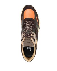 dunkelbraune Wildleder niedrige Sneakers von Woolrich