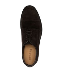 dunkelbraune Wildleder Oxford Schuhe von Cenere Gb