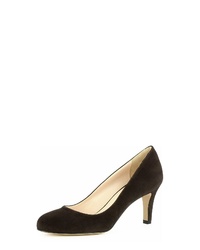 dunkelbraune Wildleder Pumps von Evita