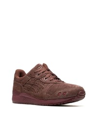 dunkelbraune Wildleder Sportschuhe von Asics