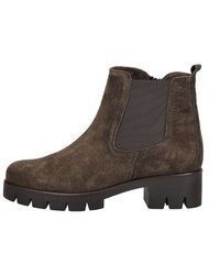 dunkelbraune Wildleder Stiefeletten von Gabor