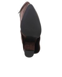 dunkelbraune Wildleder Stiefeletten von Ital-Design