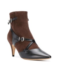 dunkelbraune Wildleder Stiefeletten von Tod's