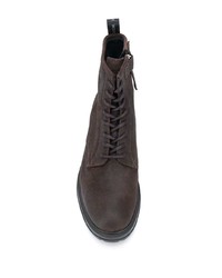 dunkelbraune Wildlederfreizeitstiefel von Woolrich