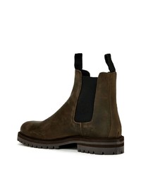 dunkelbraune Wildlederfreizeitstiefel von Common Projects