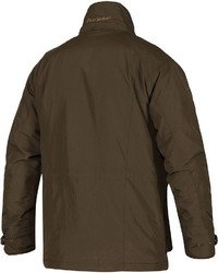 dunkelbraune Windjacke von Deerhunter