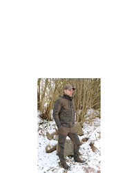 dunkelbraune Windjacke von Deerhunter