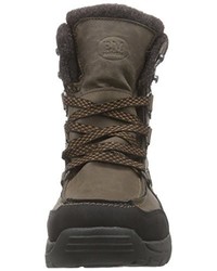 dunkelbraune Winterschuhe von BM Footwear