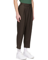 dunkelbraune Wollchinohose von Neighborhood