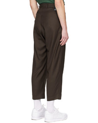 dunkelbraune Wollchinohose von Neighborhood