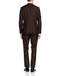 dunkelbrauner Anzug von ESPRIT Collection