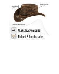 dunkelbrauner Hut von BLACK FOREST FOX