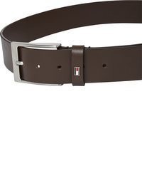 dunkelbrauner Ledergürtel von Tommy Hilfiger