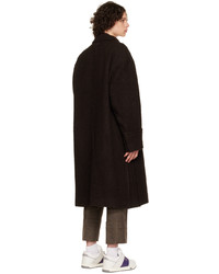 dunkelbrauner Mantel von Wooyoungmi