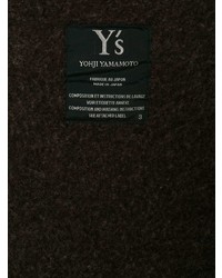 dunkelbrauner Mantel von Y's By Yohji Yamamoto Vintage