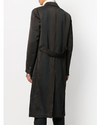 dunkelbrauner Mantel von Uma Wang
