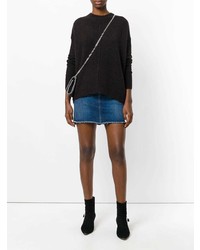 dunkelbrauner Oversize Pullover von Isabel Marant Etoile
