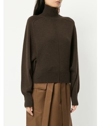 dunkelbrauner Oversize Pullover von Chloé