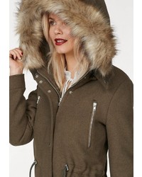 dunkelbrauner Parka von LTB