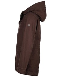 dunkelbrauner Parka von MO