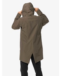 dunkelbrauner Parka von Arc'teryx Veilance