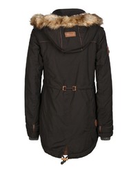 dunkelbrauner Parka von Naketano