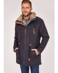 dunkelbrauner Parka von NAVIGAZIONE