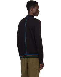 dunkelbrauner Polo Pullover von Ps By Paul Smith