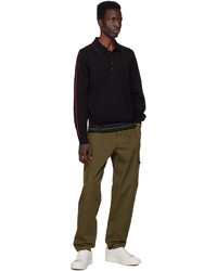 dunkelbrauner Polo Pullover von Ps By Paul Smith