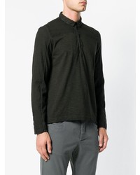 dunkelbrauner Polo Pullover von Transit