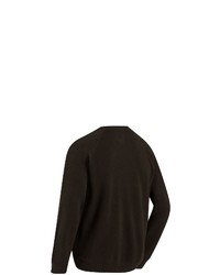 dunkelbrauner Pullover mit einem Rundhalsausschnitt von Regatta