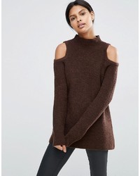 dunkelbrauner Pullover von Asos