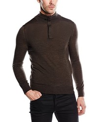 dunkelbrauner Pullover von Celio