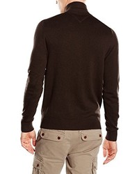 dunkelbrauner Pullover von Tommy Hilfiger