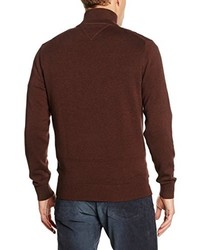 dunkelbrauner Pullover von Tommy Hilfiger