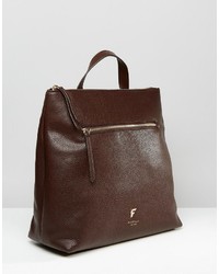 dunkelbrauner Rucksack von Fiorelli