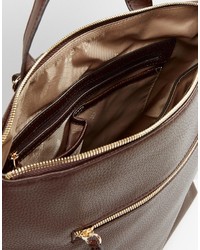 dunkelbrauner Rucksack von Fiorelli