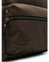 dunkelbrauner Rucksack von Jimmy Choo