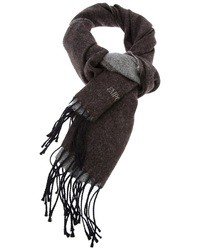 dunkelbrauner Schal von Emporio Armani