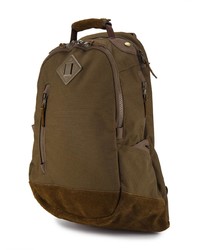 dunkelbrauner Wildleder Rucksack von VISVIM