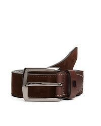 dunkelbrauner Wildledergürtel von Tommy Hilfiger