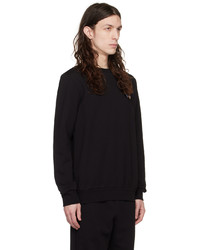 dunkelbraunes bedrucktes Sweatshirt von Paul Smith