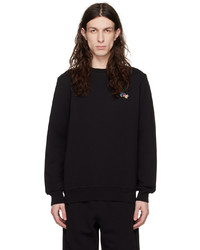dunkelbraunes bedrucktes Sweatshirt von Paul Smith