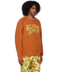 dunkelbraunes Camouflage Sweatshirt von Billionaire Boys Club