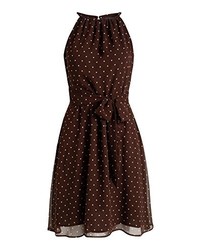 dunkelbraunes Kleid von ESPRIT Collection